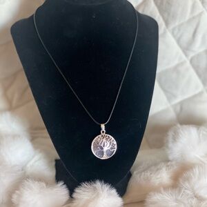 Silver Tree of Life Pendant Necklace